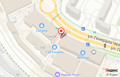 Магазин Супер Цены в Калининграде на карте