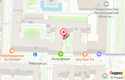 Ремонт квартир под ключ на Тверской улице на карте
