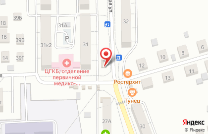 Продовольственный магазин на Заводской, 31Б на карте