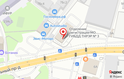 Центр содействия автомобилистам Алло-Авто в Сигнальном проезде на карте