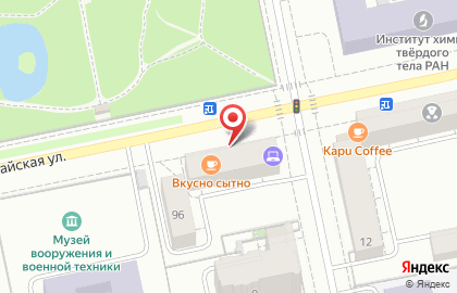 Строительно-проектная компания НПС-УРАЛ на Первомайской улице на карте