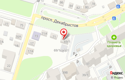 Центр авторемонта, ИП Заякин В.В. на карте