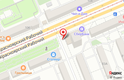Фирменный магазин Уярский мясокомбинат в Кировском районе на карте