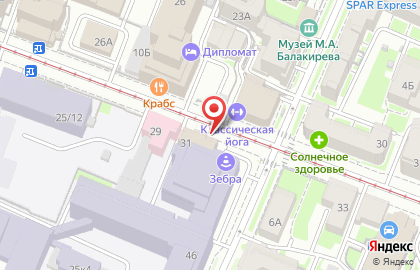 ОАО Страховая группа МСК на Большой Печерской улице на карте