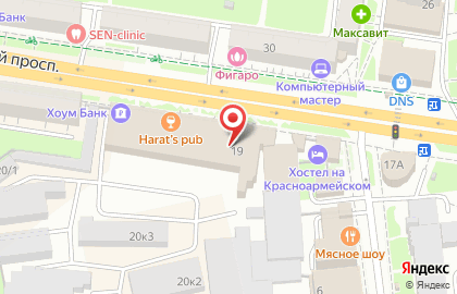 Магазин штор и текстиля на Красноармейском проспекте, 19 на карте