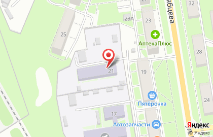 Детский сад №73 на улице Героя Рябцева на карте