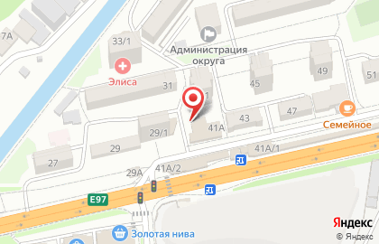 Супермаркет Магнит в Лазаревском районе на карте