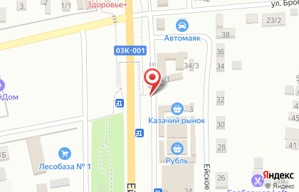 Частное охранное предприятие Нева на Ейском шоссе на карте