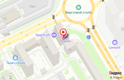 Лайк на карте