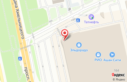 Банкомат Райффайзенбанк на проспекте Богдана Хмельницкого, 164 на карте