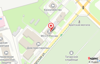 Территориальный участок межрайонной ИФНС России №12 на карте