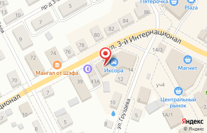 Супермаркет Красное & Белое в Нижнем Новгороде на карте