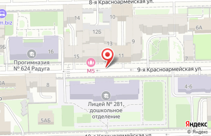 Школа парикмахерского искусства Bazhenov School на карте