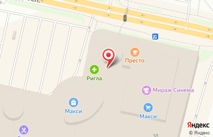 Банкомат Банк Финсервис на Ленинградском проспекте на карте
