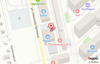 Магазин фастфудной продукции Ланч-тайм на карте