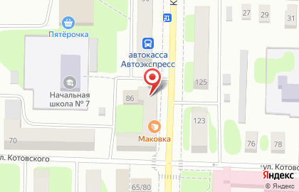 Парикмахерская Чио Чио на Казанском проспекте на карте