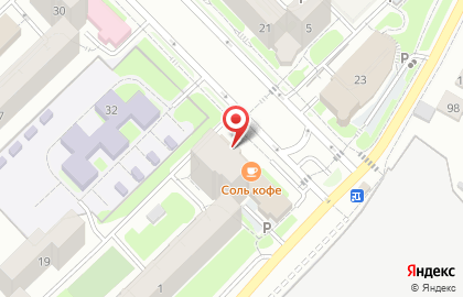 Супермаркет Пятёрочка в Советском районе на карте