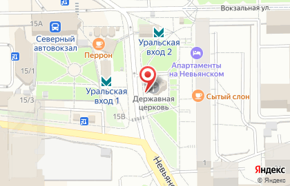 Храм во имя Державной иконы Божией Матери на карте