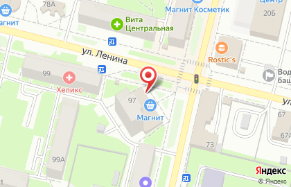 Микрокредитная компания АрхГражданКредит на улице Ленина на карте