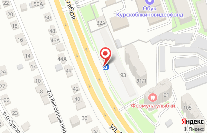 Киоск по продаже фруктов и овощей на улице 50 лет Октября на карте