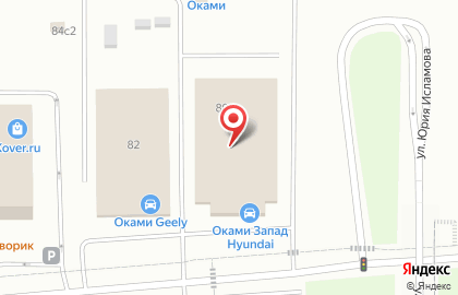 Омода Оками Запад на карте