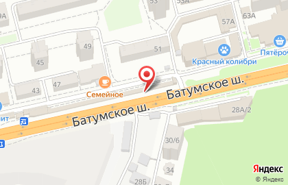 Салон оптики Око в Лазаревском районе на карте
