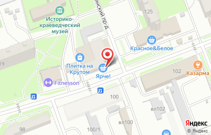 Супермаркет Ярче! в Москве на карте