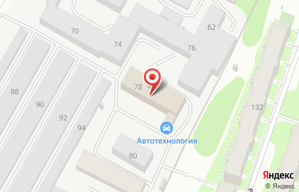 Градиент на Станционной улице на карте