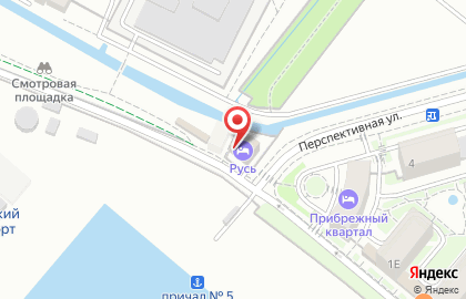 Отель Русь в Сочи на карте