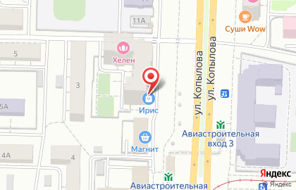 Магазин Ирис в Казани на карте