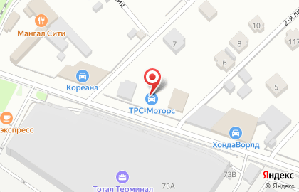 Автосервис ТРС-Моторс Америка СПб на карте