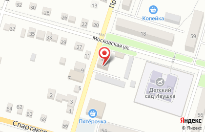 Автомойка Водолей на Пролетарской улице на карте