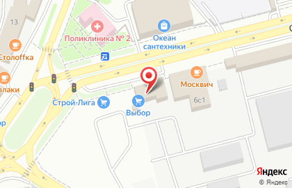 Магазин автотоваров, ИП Ушакова Л.Н. на карте