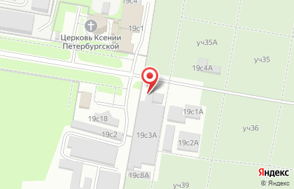 Гранитный цех Ритуал на улице Академика Скрябина на карте