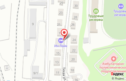 LIKE на Тихой улице на карте
