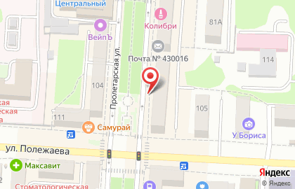 Оператор мобильной связи НСС на Пролетарской улице на карте