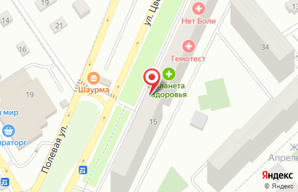 Аптека Магна-Фарм на улице Цветочная Аллея в Апрелевке на карте