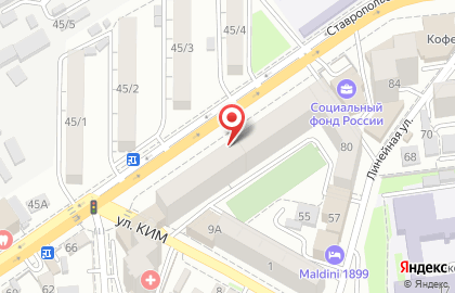 Россия на Ставропольской улице на карте