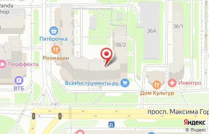 Праздничное агентство Клоун Клепа на проспекте Максима Горького на карте