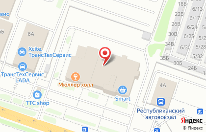Магазин канцелярских товаров на улице Панфилова на карте