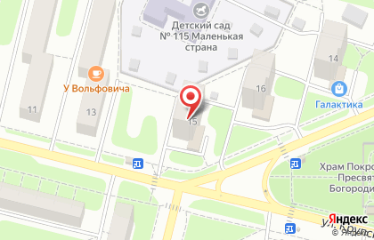 ОАО Банкомат, Среднерусский банк Сбербанка России на улице Крупской на карте