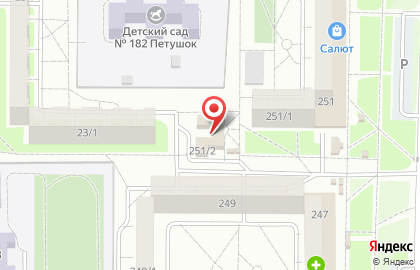 Кир на улице Терешковой на карте
