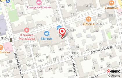 Лечебно-профилактический центр в Ростове-на-Дону на карте