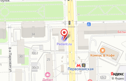 Связной на Первомайской на карте