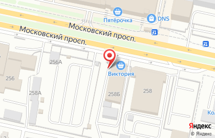 Автосалон Хонда на Московском проспекте на карте
