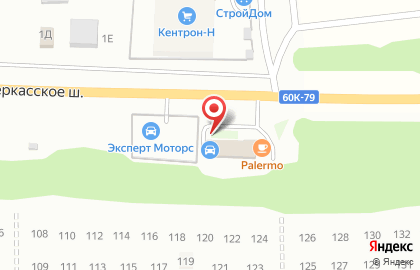 Кофейня Palermo в Ростове-на-Дону на карте