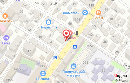Кафе быстрого питания 2d Durum Doner в Советском районе на карте