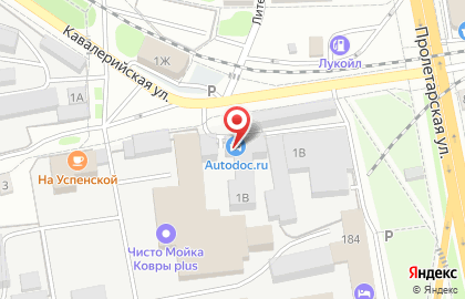 Магазин автозапчастей Автодок в Тамбове на карте