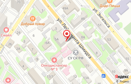 Служба доставки еды Farfor на улице Лейтенанта Шмидта на карте