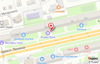 Альфа-Банк во Владимире на карте